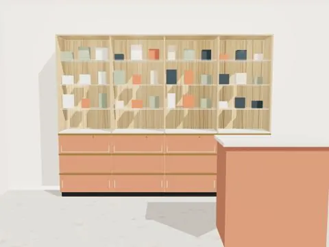 3D-Entwurf Laden, Frontal
