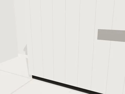 3D-Entwurf Praxis und Hotel, Detail